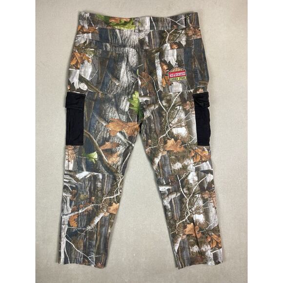 40s & Shorties Pants Mens Extra Large Tree‎ Camo Cargo Outdoor Hunting Fishing - Picture 11 of 12